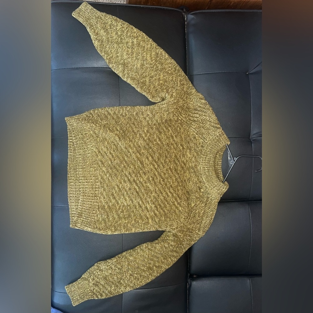 Cozy fall sweater from Target. Size xs, greenish color